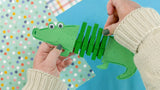 Clothespin Alligator Craft Fine Motor Activity for Kids