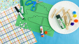 Clothespin Alligator Craft Fine Motor Activity for Kids