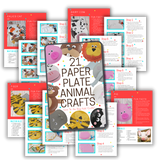 Paper Plate Animal Crafts Collection