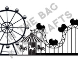 Fingerprint Craft Circus Printables