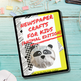 Recycled Newspaper Crafts for Kids eBook