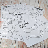 Mix-n-Match Monster Crafts