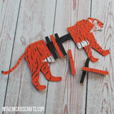 Unicorns, Zebras and Tigers...Oh My!!!   Clothespin Animal Crafts Collection