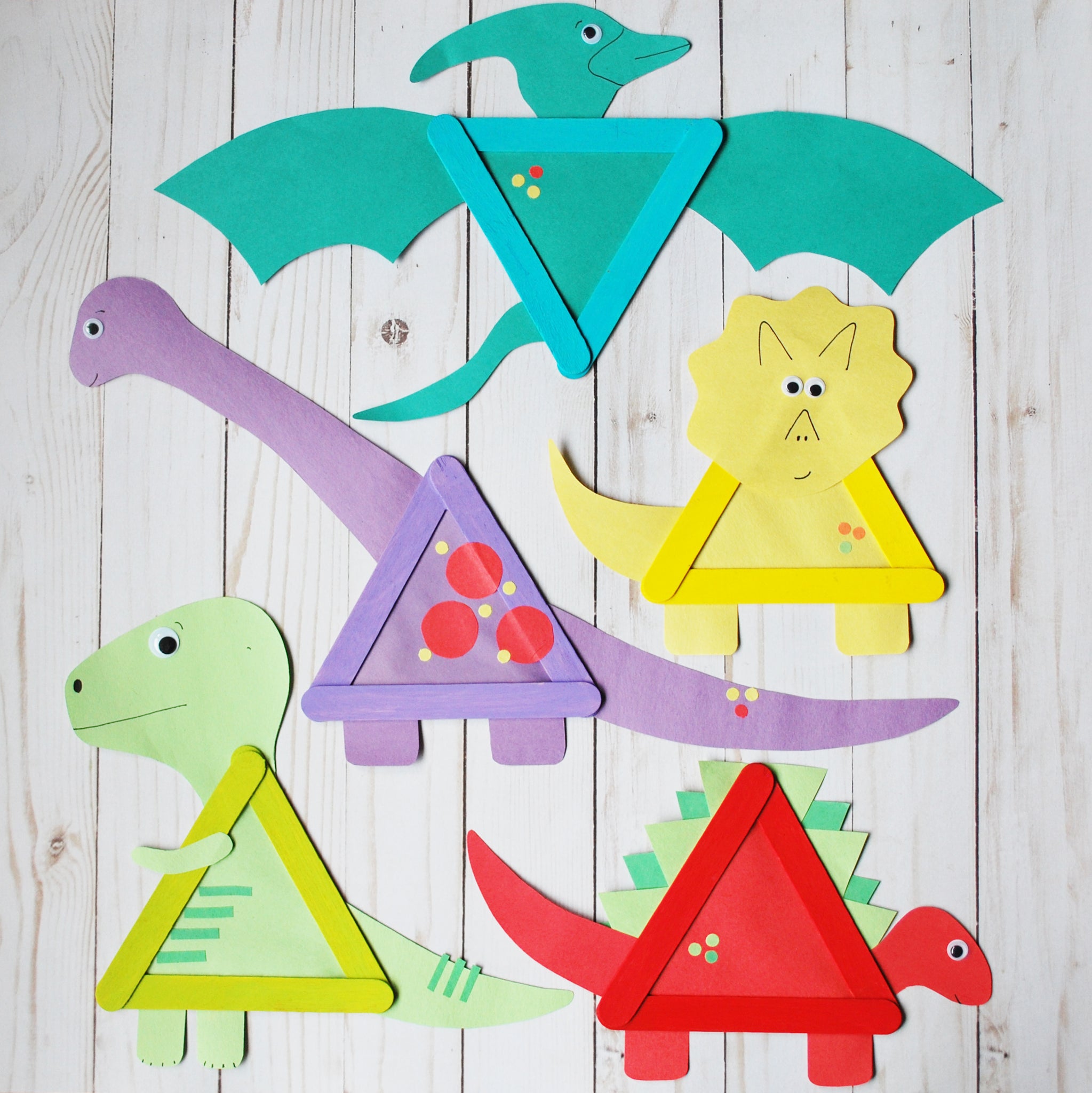 Triangle Crafts Collection – In the Bag Kids' Crafts