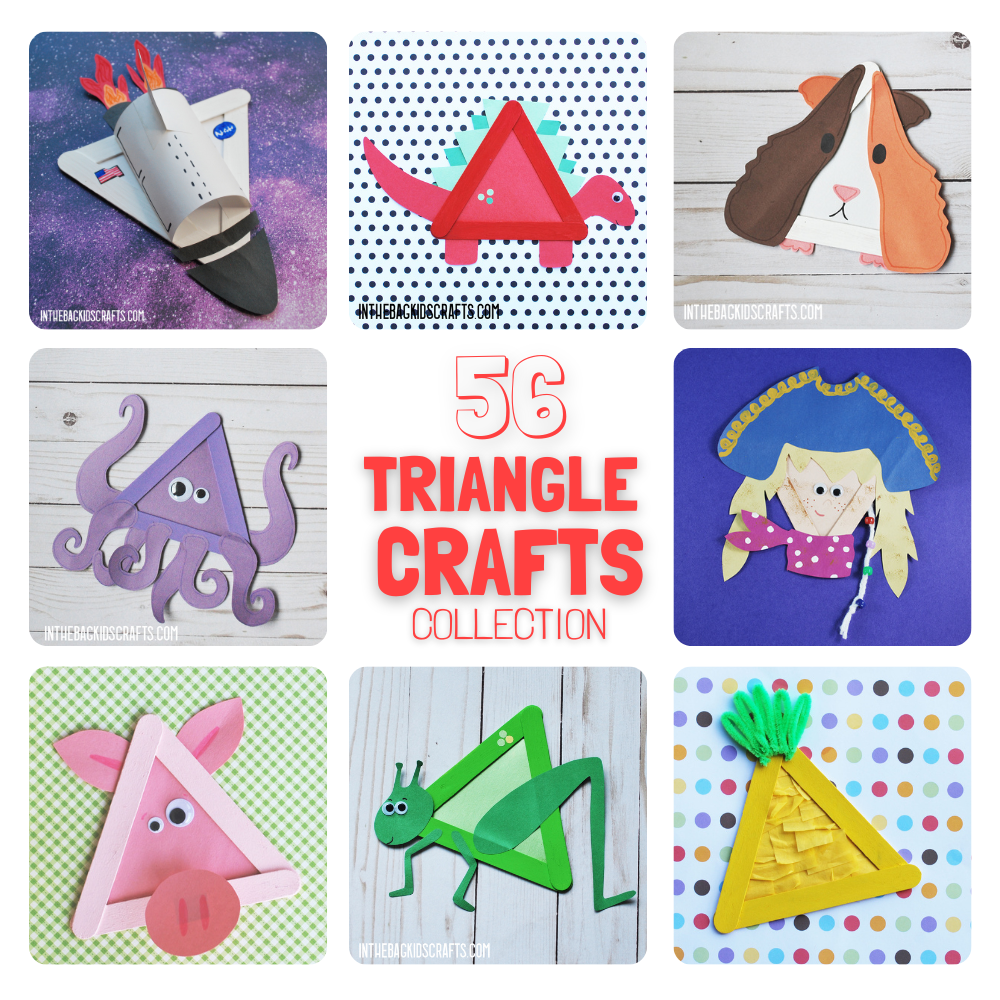 Triangle Crafts Collection – In the Bag Kids' Crafts