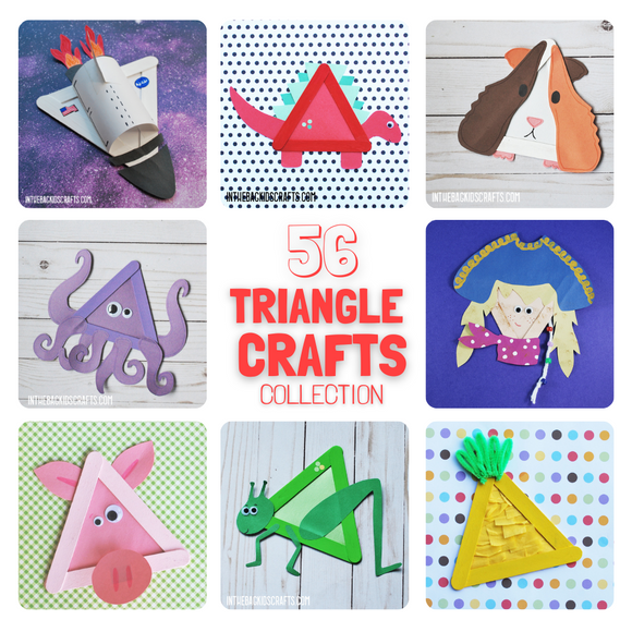 Triangle Crafts Collection – In the Bag Kids' Crafts