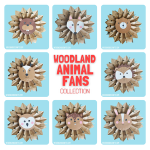 Woodland Animals Decorations Printables Collection