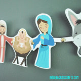 Nativity Banner Craft Printable