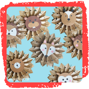 Woodland Animals Decorations Printables Collection