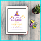 'A Little Hocus Pocus for Improving Focus' pdf course