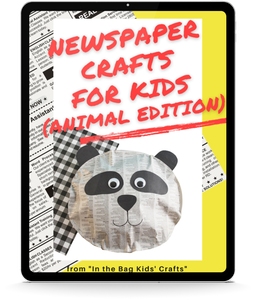 Recycled Newspaper Crafts for Kids eBook
