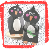 Paper Bag Penguin Craft